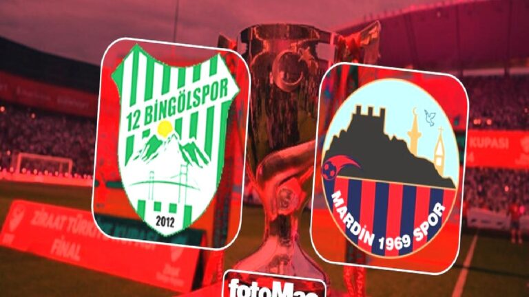 12 Bingölspor-Mardin 1969 Spor maçı ne zaman, saat kaçta ve hangi kanalda? | Ziraat Türkiye Kupası CANLI
