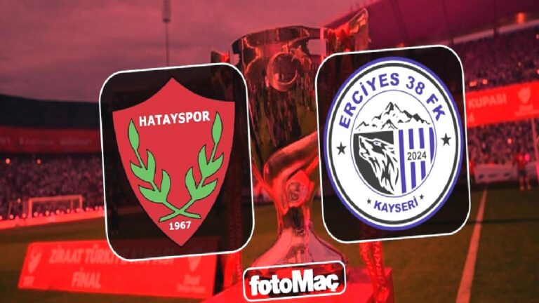 Atakaş Hatayspor-Erciyes 38 FSK maçı ne zaman, saat kaçta ve hangi kanalda? | Ziraat Türkiye Kupası CANLI