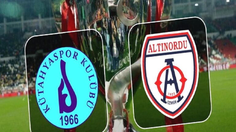 Belediye Kütahyaspor-Altınordu FK maçı ne zaman, saat kaçta?