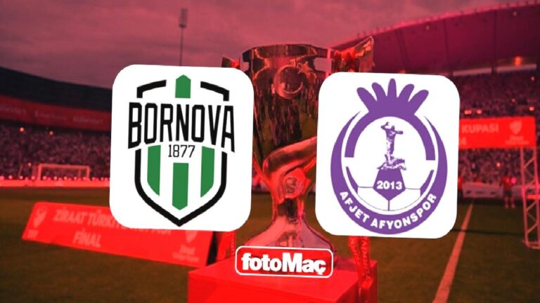 Bornova 1877-Afyonspor maçı ne zaman, saat kaçta ve hangi kanalda? | Ziraat Türkiye Kupası CANLI