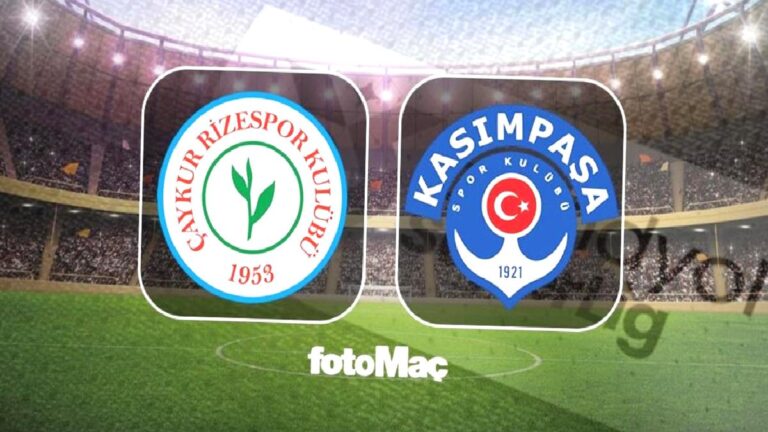 Çaykur Rizespor-Kasımpaşa | CANLI (Trendyol Süper Lig)