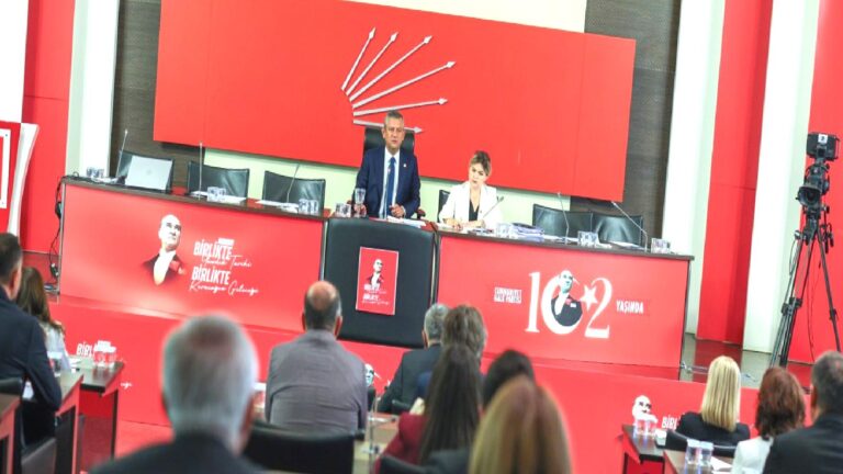 CHP PM, Özgür Özel başkanlığında toplandı