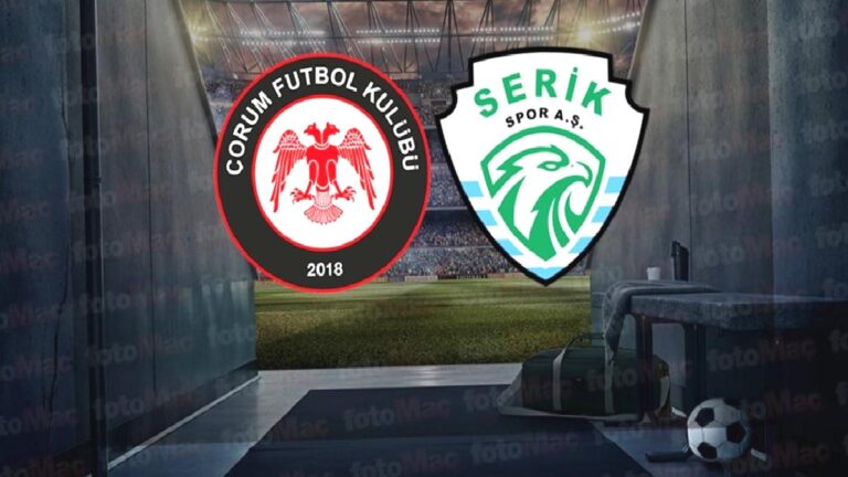Çorum FK-Serik Spor maçı canlı izle | Arça Çorum FK-Serik Spor maçı ne zaman, saat kaçta ve hangi kanalda?