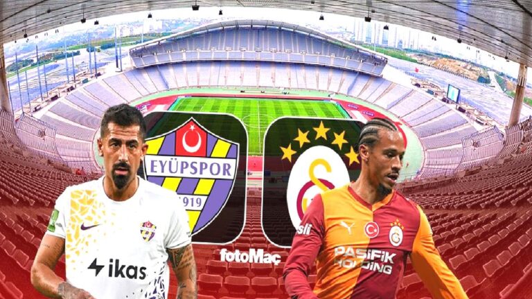 Eyüpspor-Galatasaray MAÇI CANLI İZLE | İkas Eyüpspor-Galatasaray maçı ne zaman, saat kaçta ve hangi kanalda?