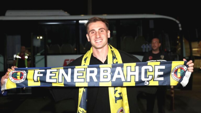 Fenerbahçe’nin yeni transferi Kerem Aktürkoğlu İstanbul’a geldi!