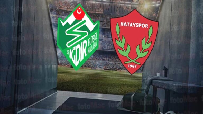 Iğdır FK-Hatayspor maçı canlı izle | Alagöz Holding Iğdır FK-Atakaş Hatayspor maçı ne zaman, saat kaçta ve hangi kanalda?