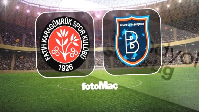Mısırlı.com.tr Fatih Karagümrük – RAMS Başakşehir CANLI | Trendyol Süper Lig CANLI MAÇ