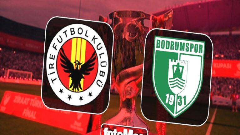 Tire 2021 FK-Sipay Bodrum FK maçı ne zaman, saat kaçta ve hangi kanalda? | Ziraat Türkiye Kupası CANLI