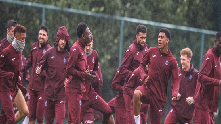 Trabzonspor’da Kayserispor maçı hazırlıkları sürüyor