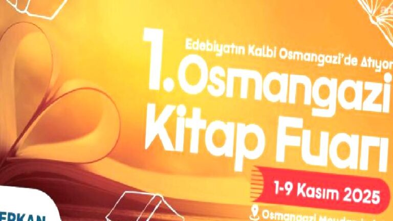 “1. Osmangazi Kitap Fuarı” için geri sayım başladı
