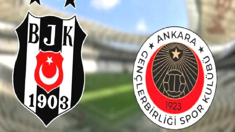 Beşiktaş – Gençlerbirliği maçının muhtemel 11’leri