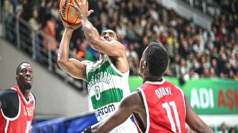 Bursaspor Basketbol 72-84 Cholet Basket (MAÇ SONUCU ÖZET)