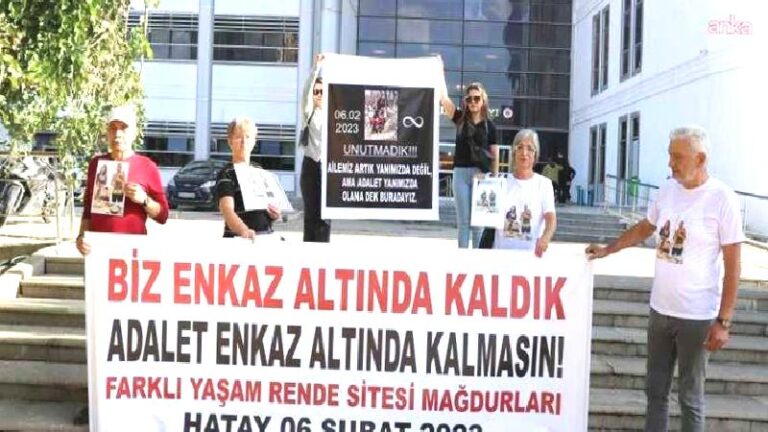 Depremde 121 kişinin yaşamını yitirdiği Rende Sitesi ile ilgili görülen davada anaokulu sahibine kırmızı bülten!