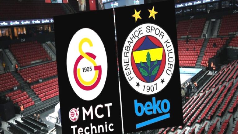 Galatasaray – Fenerbahçe CANLI | Galatasaray MCT Technic – Fenerbahçe Beko maçı ne zaman, saat kaçta ve hangi kanalda?