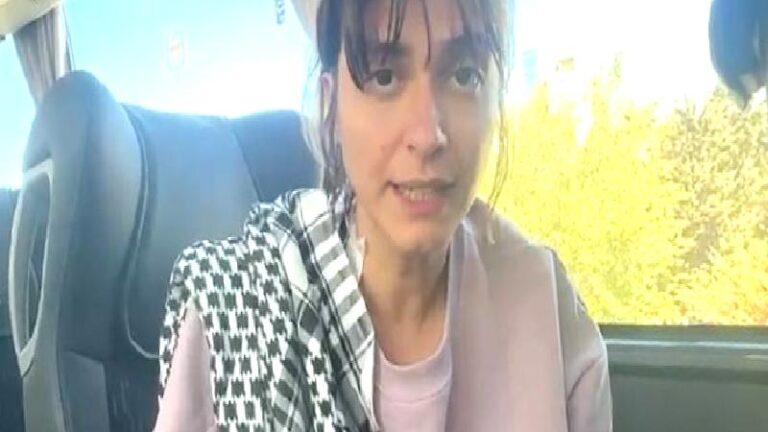 İsrail’de alıkonulan Küresel Sumud Filosu’nun Türk aktivisti Sena Polat: Bizim yaşadıklarımız, Filistinli tutsakların yaşadıkları yanında hiçbir şey