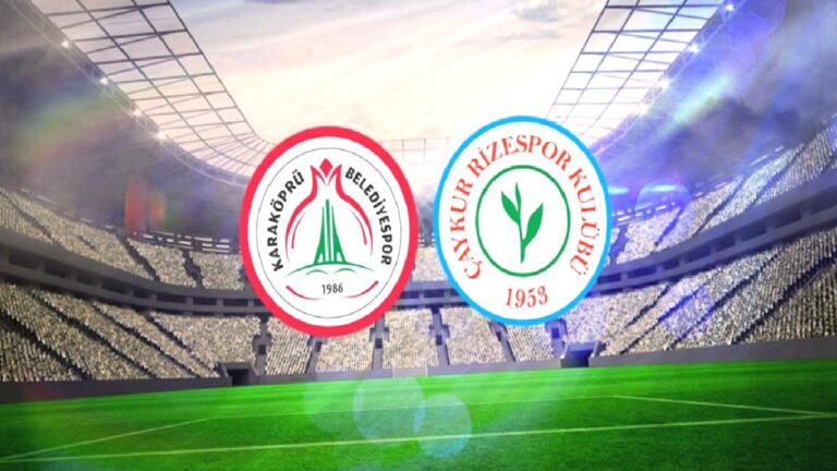 Karaköprü Belediye Spor-Rizespor maçı canlı izle | Karaköprü Belediye Spor-Çaykur Rizespor maçı ne zaman, saat kaçta ve hangi kanalda?