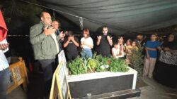 Narin Güran cinayeti davasında tahliye olan sanıklar Narin’in mezarını ziyaret etti