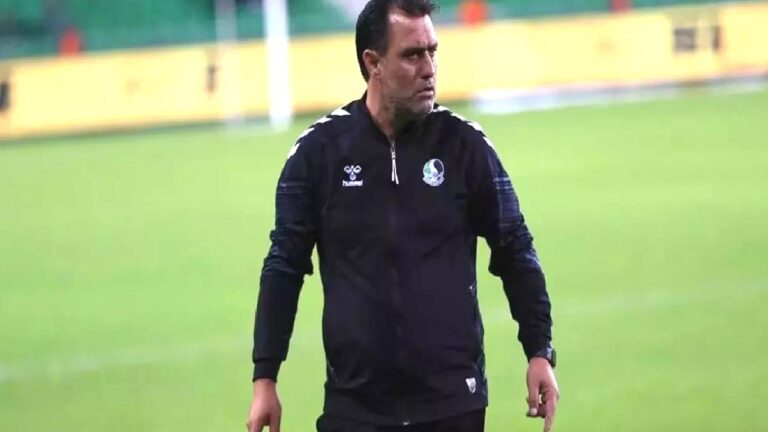 Sakaryaspor Teknik Direktörü Serhat Sütlü’den açıklama!