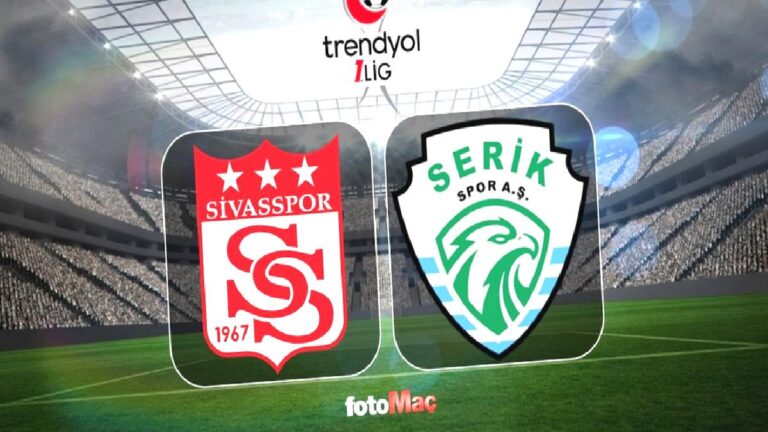 Sivasspor-Serik Spor maçı canlı izle | Özbelsan Sivasspor-Serik Spor maçı ne zaman, saat kaçta ve hangi kanalda?