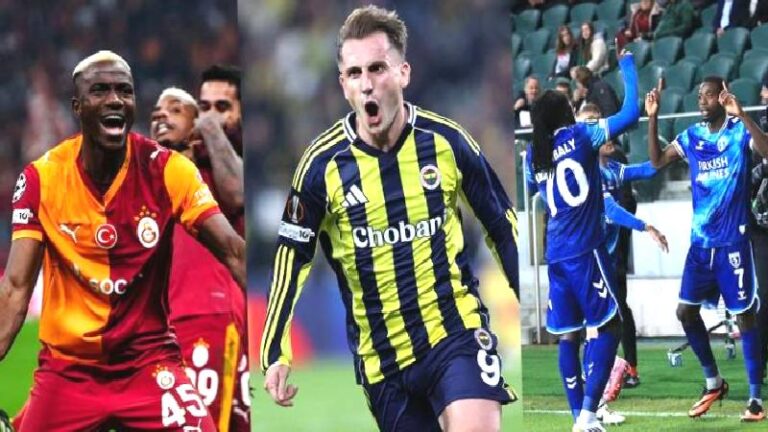 Temsilcilerimiz Avrupa’da 3’te 3 yaptı