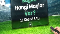 11 Kasım Salı hangi maçlar var? Bugünkü maçlar saat kaçta ve hangi kanalda?