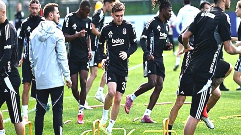 Beşiktaş Fatih Karagümrük maçı hazırlıklarına devam etti
