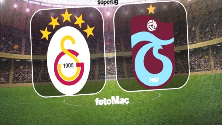 Galatasaray – Trabzonspor derbisi muhtemel 11’ler | Galatasaray – Trabzonspor maçı ne zaman, saat kaçta, hangi kanalda?