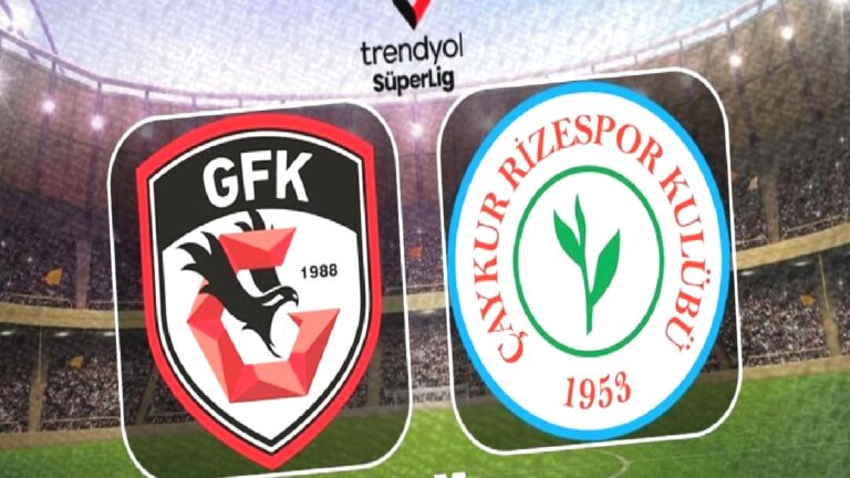 Gaziantep FK – Çaykur Rizespor maçı CANLI | Trendyol Süper Lig