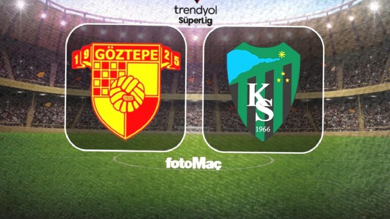 Göztepe Kocaelispor maçı CANLI İZLE