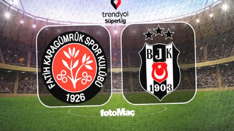 Karagümrük-Beşiktaş CANLI | Beşiktaş maçı şifresiz nasıl, nereden izlenir?