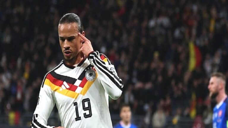 Leroy Sane milli takımda coştu! Slovakya ağlarına 5 dakikada 2 gol
