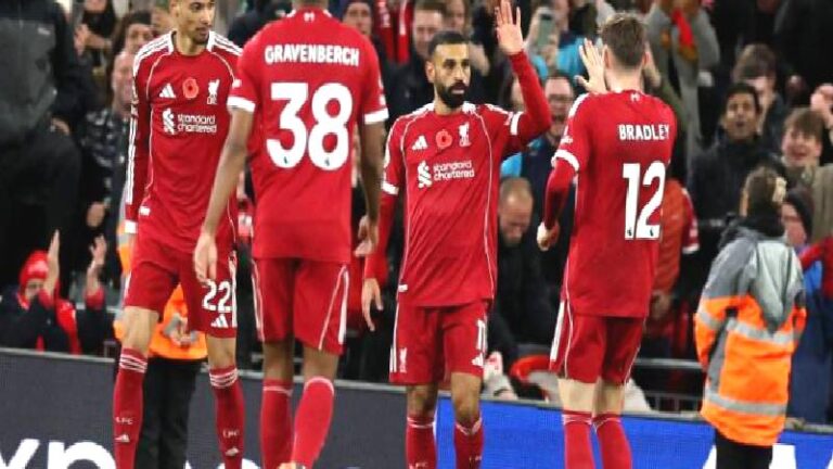 Liverpool, Premier Lig’de galibiyet hasretini sonlandırdı: Mohamed Salah tarihe geçti