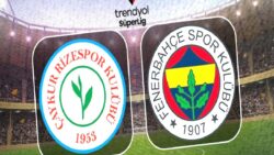 Rizespor-Fenerbahçe CANLI | FB maçı şifresiz nasıl, nereden izlenir?