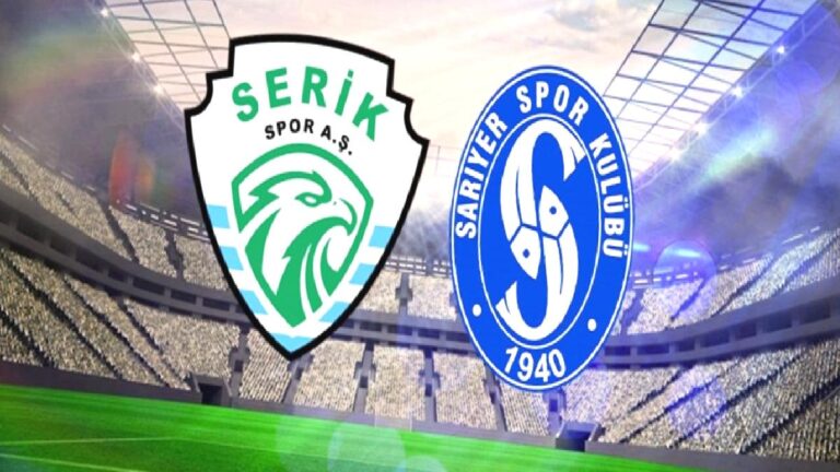 Serik Spor-Sarıyerspor maçı canlı izle! Ne zaman, saat kaçta, hangi kanalda?