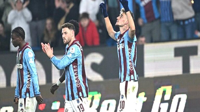 Trabzonspor geri düşse de kazanmayı bildi: İşte maçın özeti