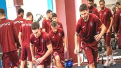 Trabzonspor kuvvet çalıştı