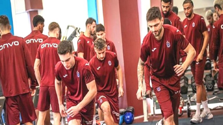 Trabzonspor kuvvet çalıştı