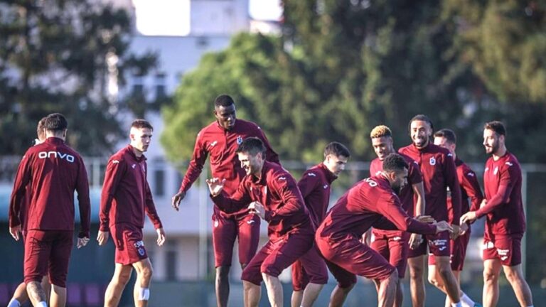 Trabzonspor RAMS Başakşehir hazırlıklarını sürdürdü