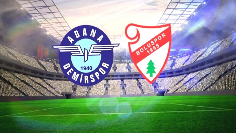 Adana Demirspor-Boluspor MAÇI CANLI İZLE | Ne zaman ve hangi kanalda?