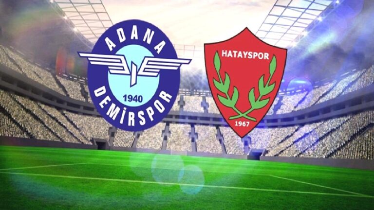 Adana Demirspor-Hatayspor MAÇI CANLI İZLE | Ne zaman ve hangi kanalda?