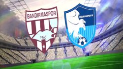 Bandırmaspor-Erzurumspor FK MAÇI CANLI | Ne zaman ve hangi kanalda?
