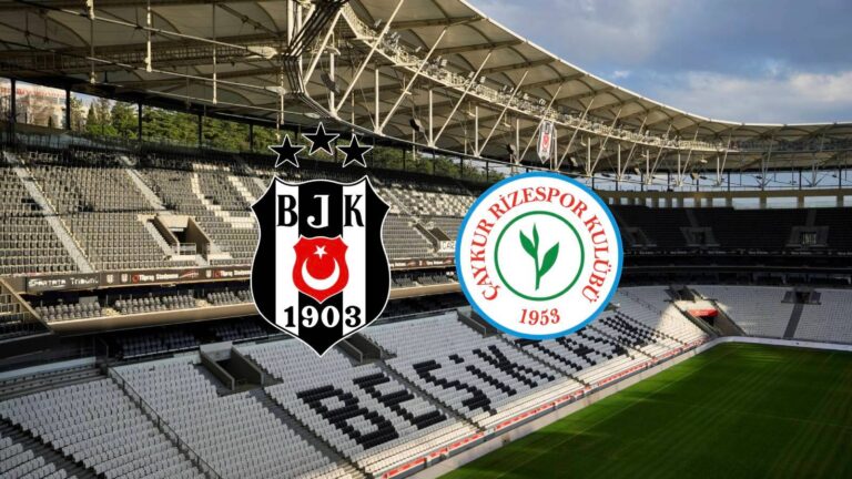 Beşiktaş – Çaykur Rizespor: Muhtemel 11’ler