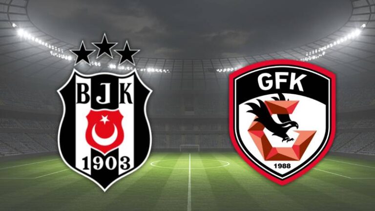 Beşiktaş – Gaziantep FK muhtemel 11’ler