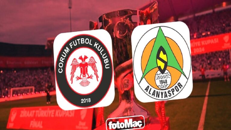 Çorum FK-Alanyaspor MAÇI CANLI İZLE | Ne zaman, saat kaçta ve hangi kanalda?