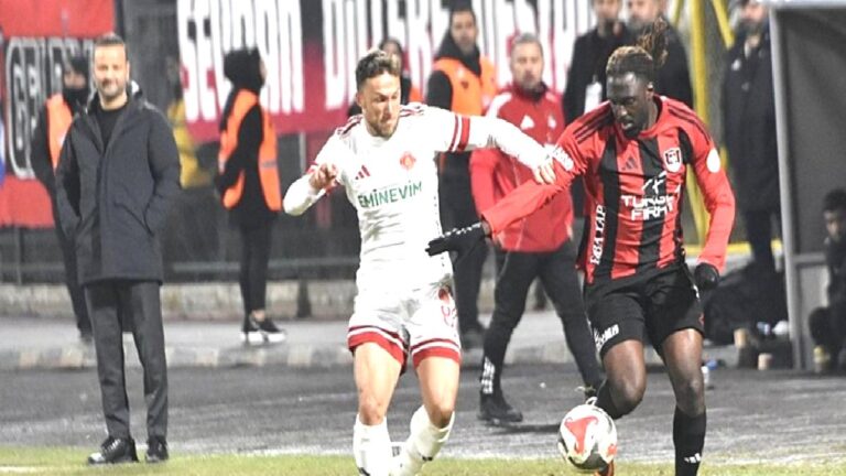 Eminevim Ümraniyespor deplasmanda 3 puanı kaptı: İşte maçın özeti