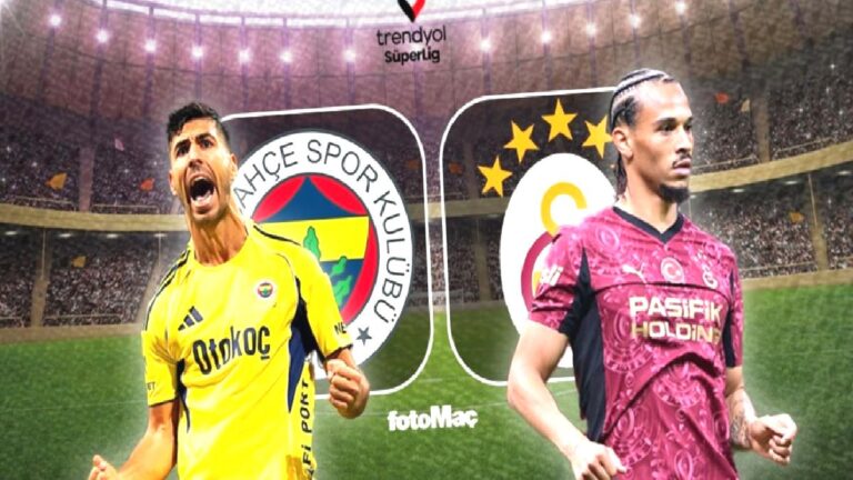Fenerbahçe-Galatasaray maçı ne zaman, saat kaçta ve hangi kanalda?