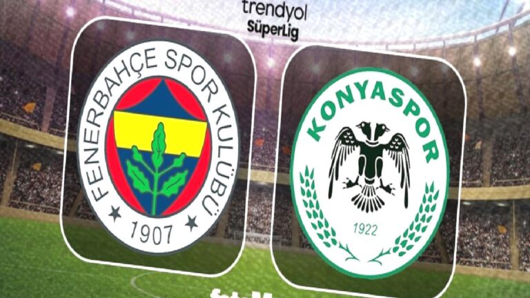 Fenerbahçe-Konyaspor MAÇI CANLI İZLE | Şifresiz nasıl ve nereden izlenir?