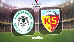 Konyaspor-Kayserispor MAÇI CANLI | Ne zaman, saat kaçta ve hangi kanalda?
