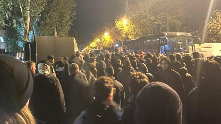 Nice’te skandal gece! 400 taraftar tesis bastı