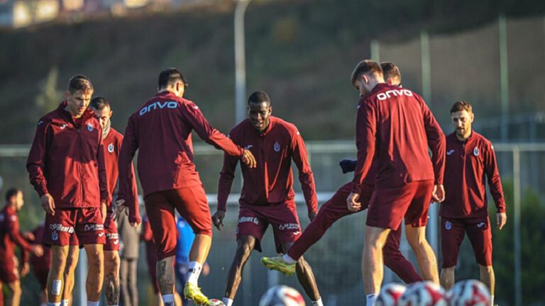 Trabzonspor’da Göztepe maçı hazırlıkları sürüyor